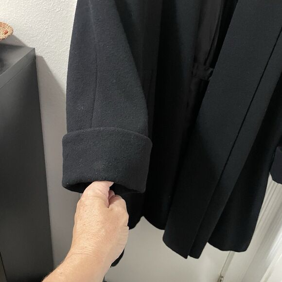 Donny Brook Vintage Wool Coat Women's Size 18W Classic Double Breasted - Picture 3 of 12